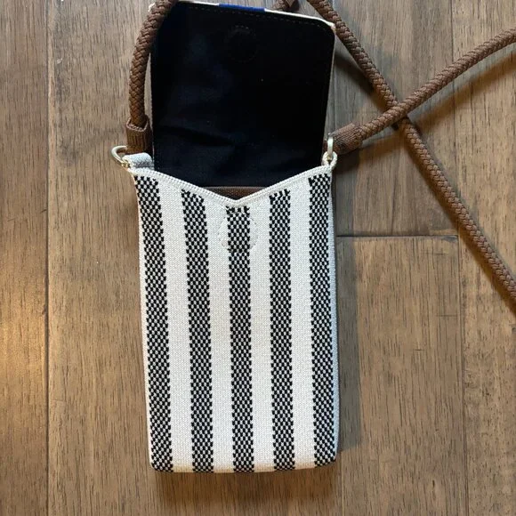 Rothy's The Phone Crossbody - Cabana Stripe - Picture 3 of 4